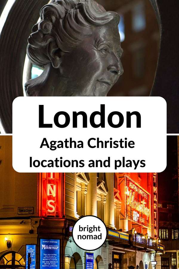 Agatha Christie in London guide