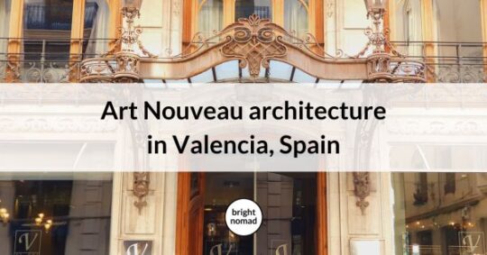 Art Nouveau architecture Valencia Spain