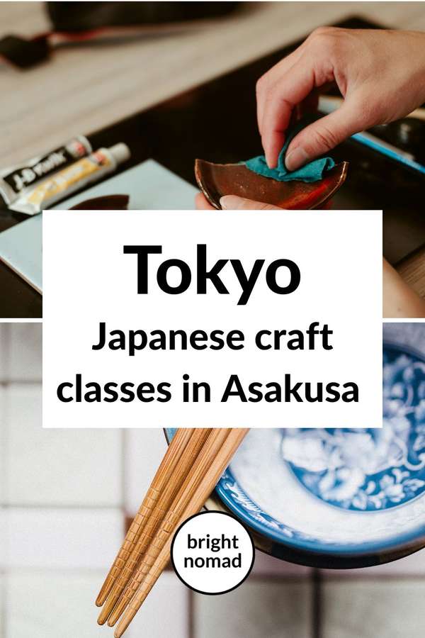 Japanese craft workshops in Asakusa, Tokyo 