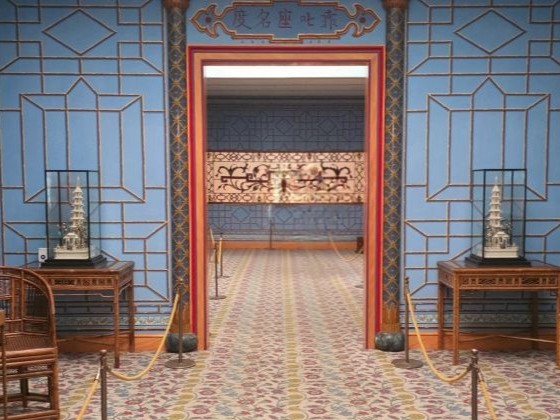 Brighton Pavilion Chinese style decorations