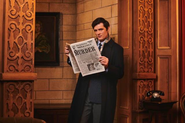 Cai Brigden as Giles Ralston in THE MOUSETRAP LONDON, credit Matt Crocket 