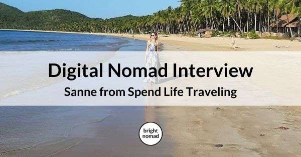 Digital nomad travel blogger