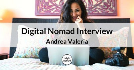 Digital nomad interview with Andrea Valeria - Remote Job Expert