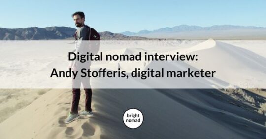 Digitla nomad interview marketer