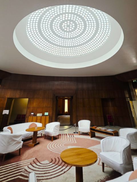 Eltham Palace Art Deco entrance design