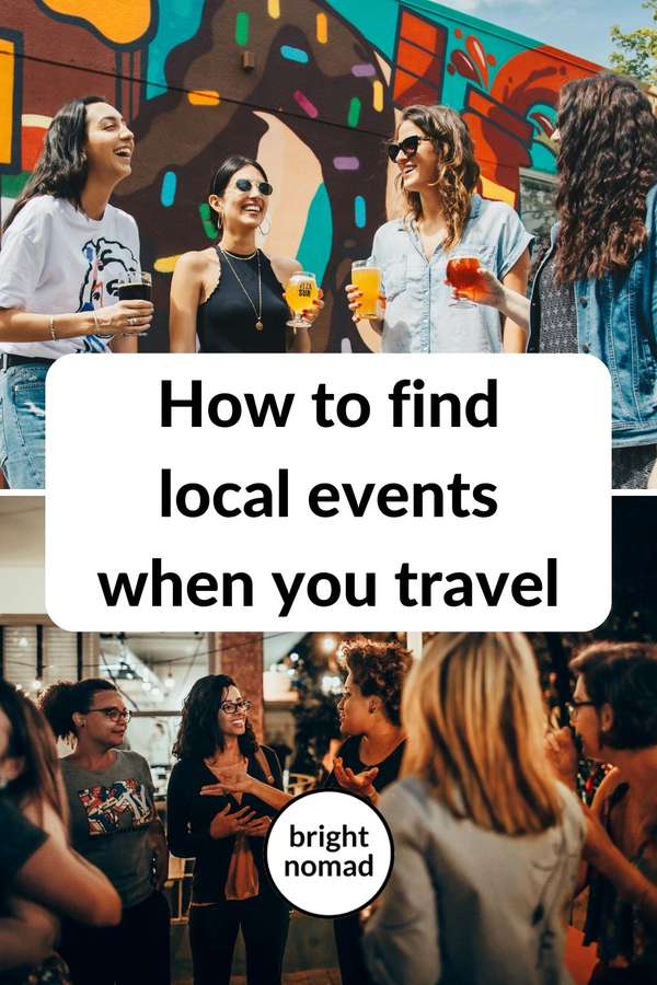 How to find local events when you travel 