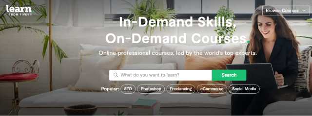 Fiverr Learn courses
