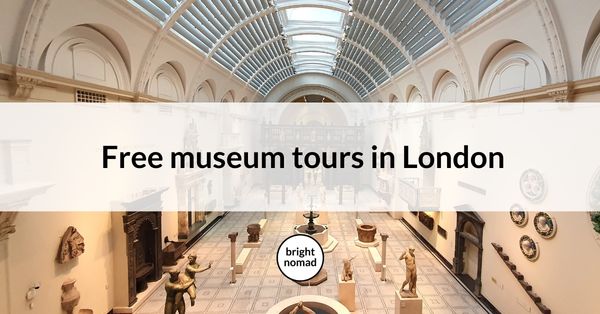 Free museum tours in London