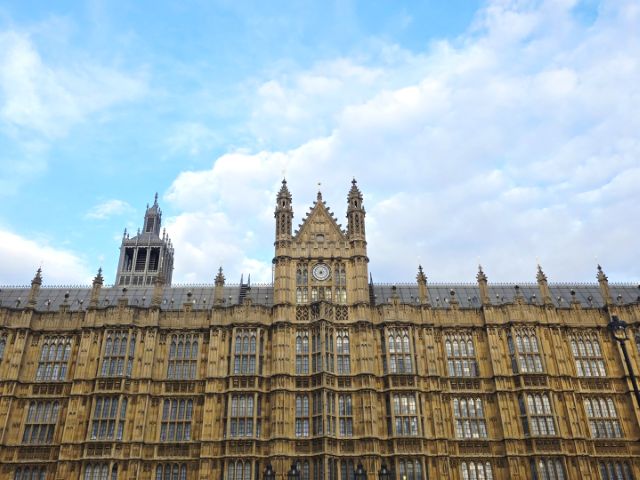 Houses of Parliament, Westminster walk