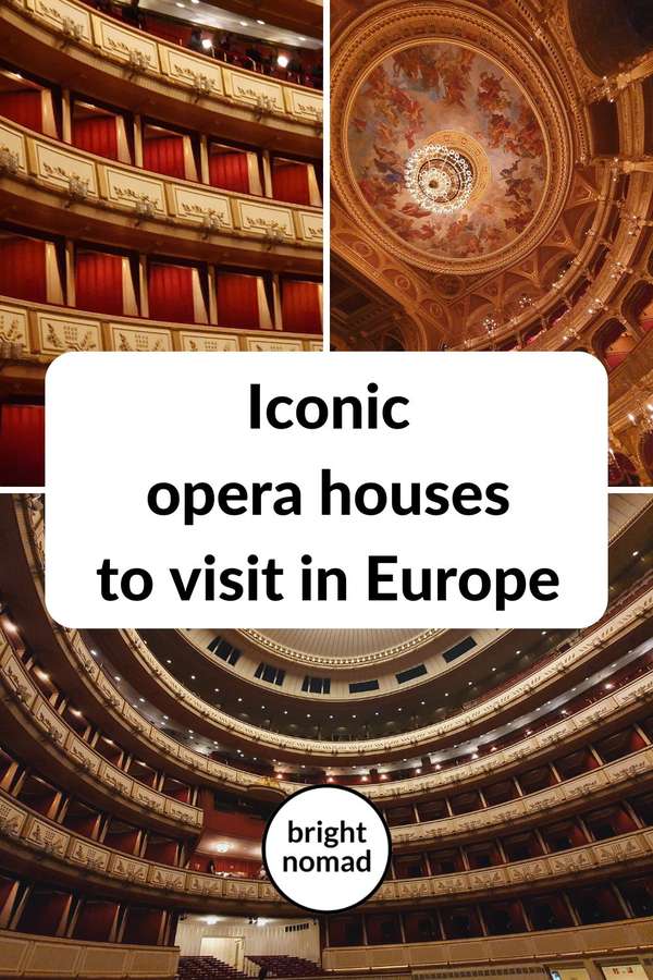 Iconic opera houses in Europe