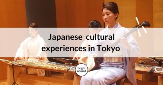 Japanese cultural experiences in Tokyo