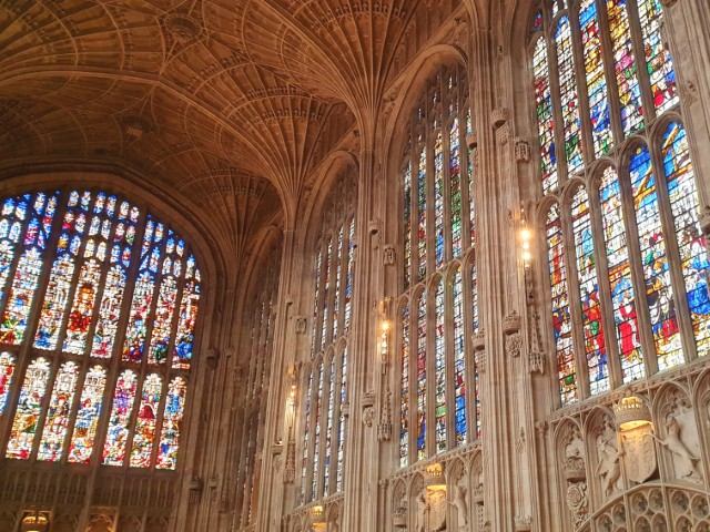 Kings College Chapel on a London to Cambridge day trip