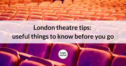 London Theatre Tips