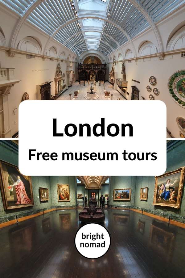 London free museum tours 