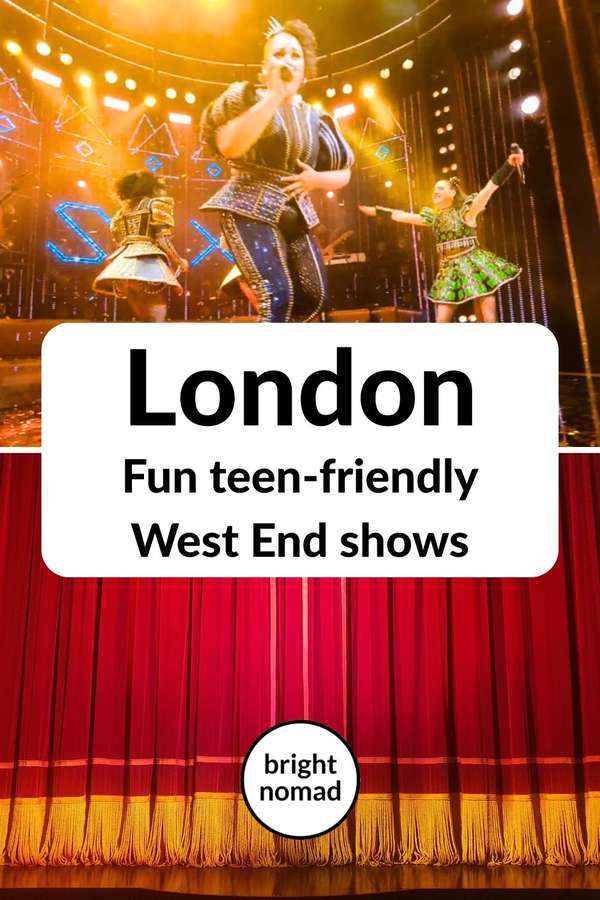London musicals suitable for teenagers