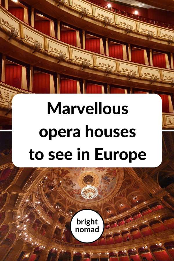 Opera houses in Europe