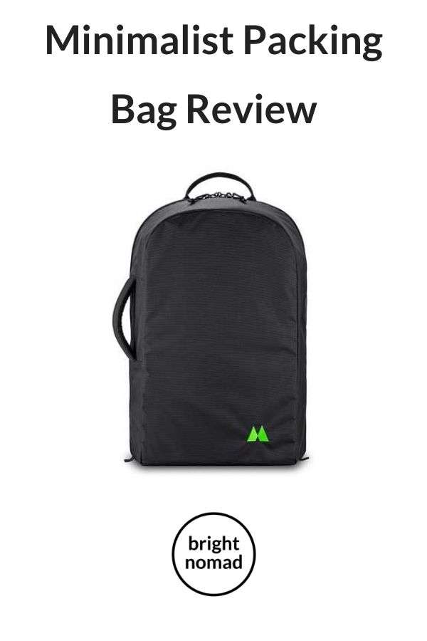 Minimalist Backpacks review