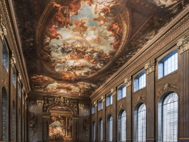 Visiting the Painted Hall