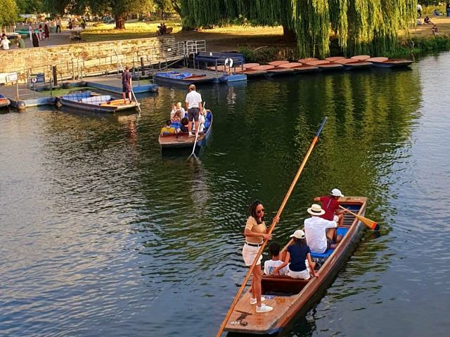 Punting on the River Cam