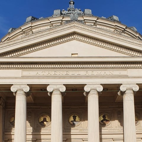 Romanian Athenaeum Bucharest architectural landmark