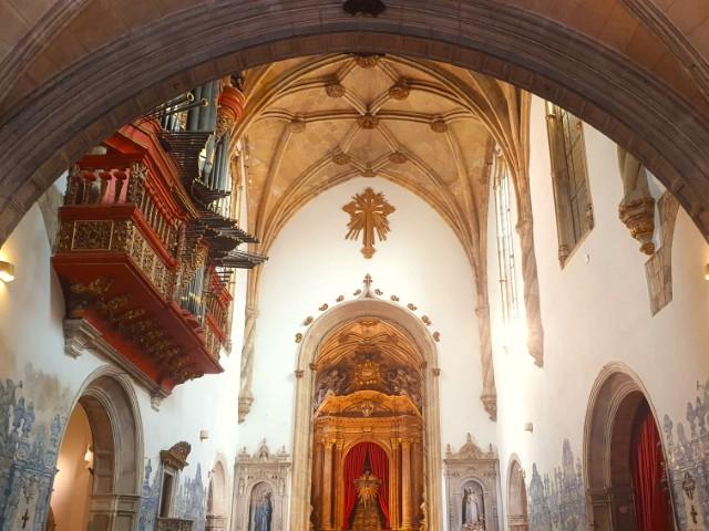 Santa Cruz Church in Coimbra's old town