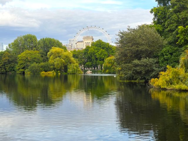 St James's Park in Westminster