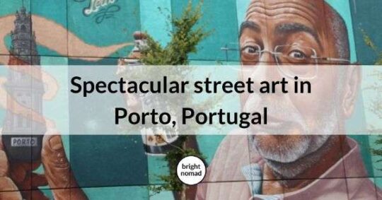 Street art in Porto Portugal