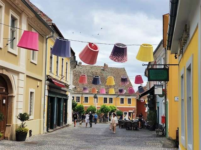 Szentendre artist village old town