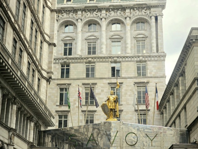 The Savoy Hotel in London