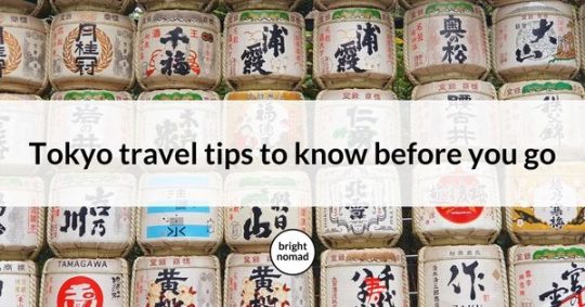 Tokyo travel tips