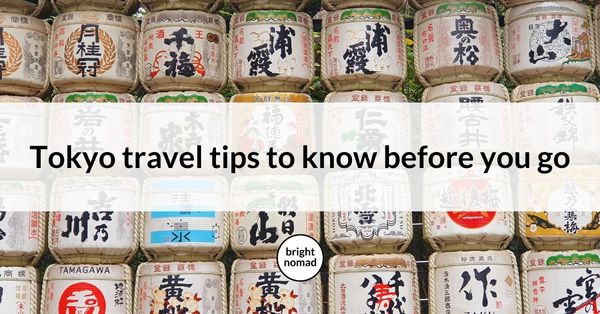 Tokyo travel tips