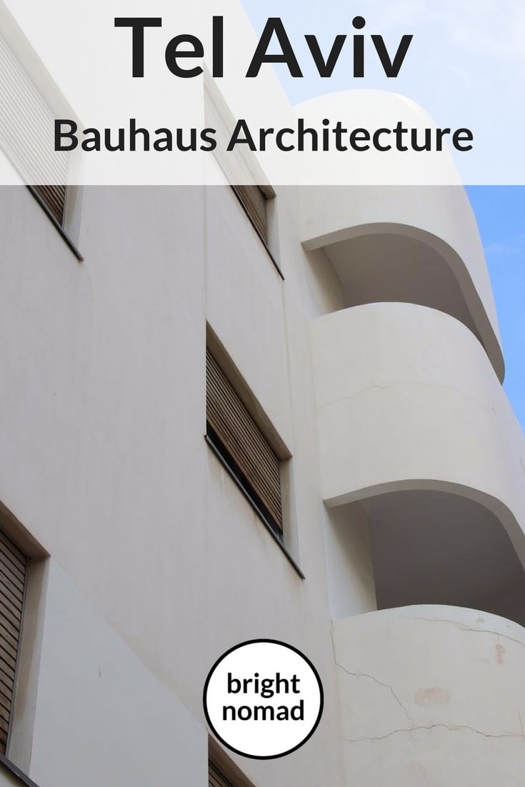 Travel Photography Bauhaus Architecture in Tel Aviv