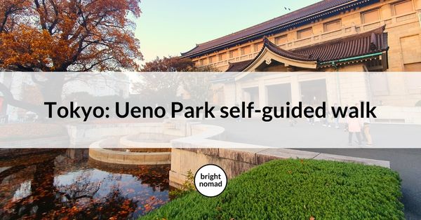 Ueno Park Self Guided Walk Tokyo