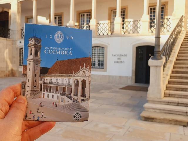 University of Coimbra map