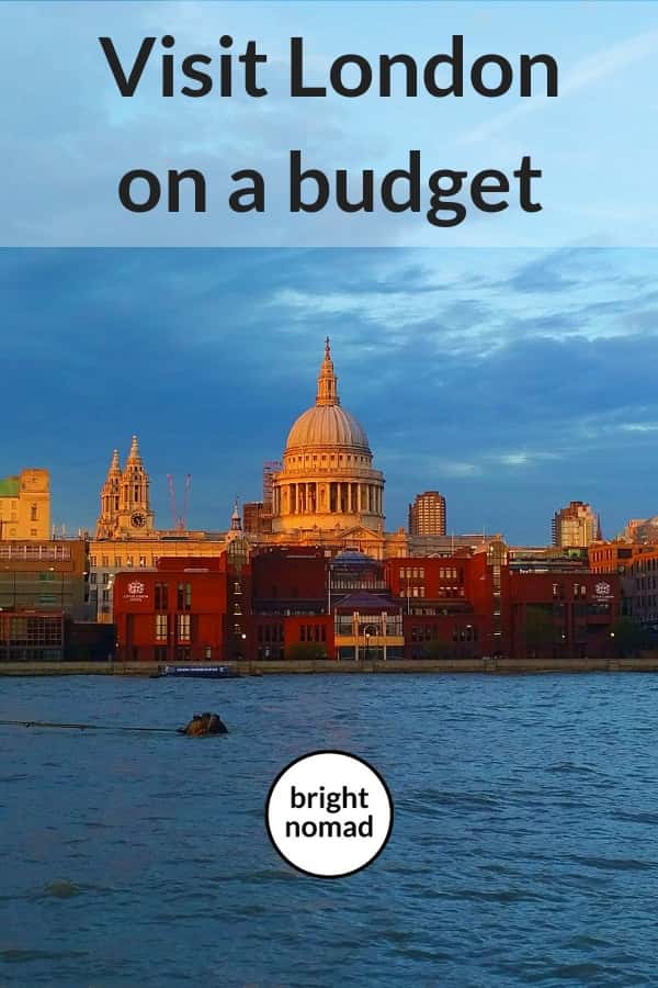 Visit London on a budget