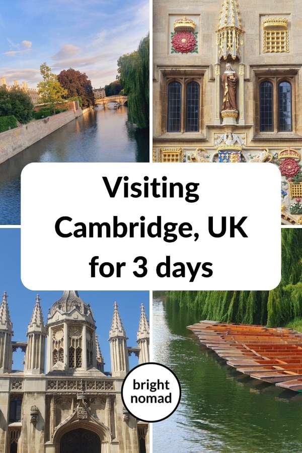 3 days in Cambridge