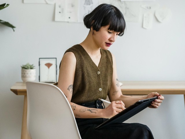 Self employed digital nomad