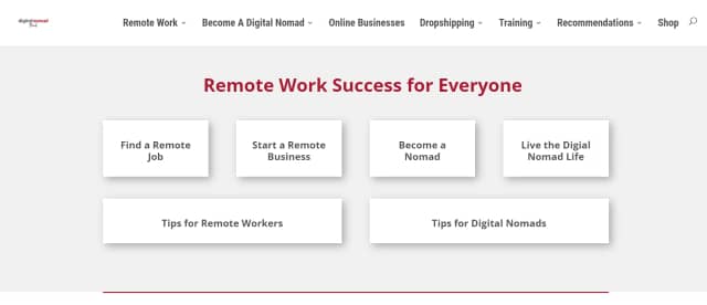 Remote work website